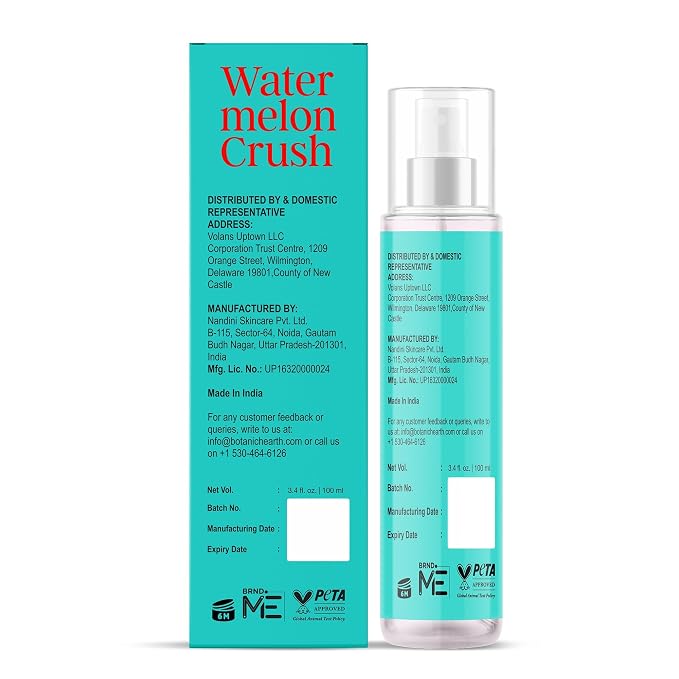 Botanic Hearth Watermelon Hair Perfume & Body Perfume Mist - Image 8