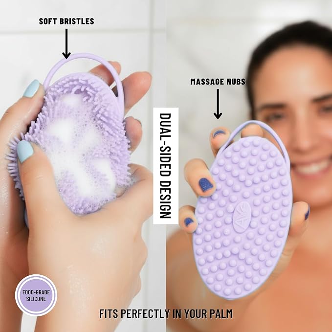 Silicone Body Scrubber for Shower - Image 4