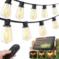 addlon 102 FT Solar String Lights Waterproof, Patio Light Solar Powered by addlon