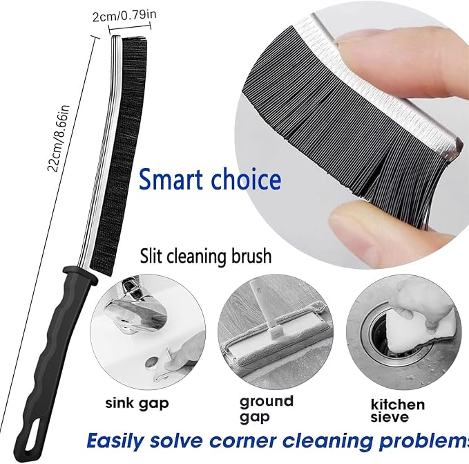 Crevice Cleaning Brush, New Multifunctional Gap Cleaning Brush Tool, Bathroom - Image 4