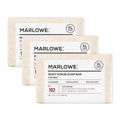 MARLOWE. No. 102 Body Scrub Soap 7 oz, Oud Wood, Exfoliating Soap Bar by MARLOWE