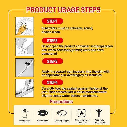 VGS998 Sausage Pack Silicone Sealant - Image 7
