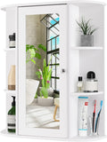 COSTWAY Wall Mounted Bathroom Cabinet, Storage Organizer by COSTWAY