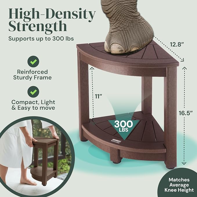 Corner Shower Stool - Image 2