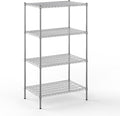 24" Deep x 36" Wide x 64" Height Wire Shelving Kit | 4-Tier | NSF Commercial by Regal+Altair