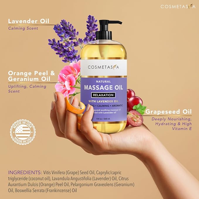 Cosmetasa Massage Oil Spa Gift Set - Image 3
