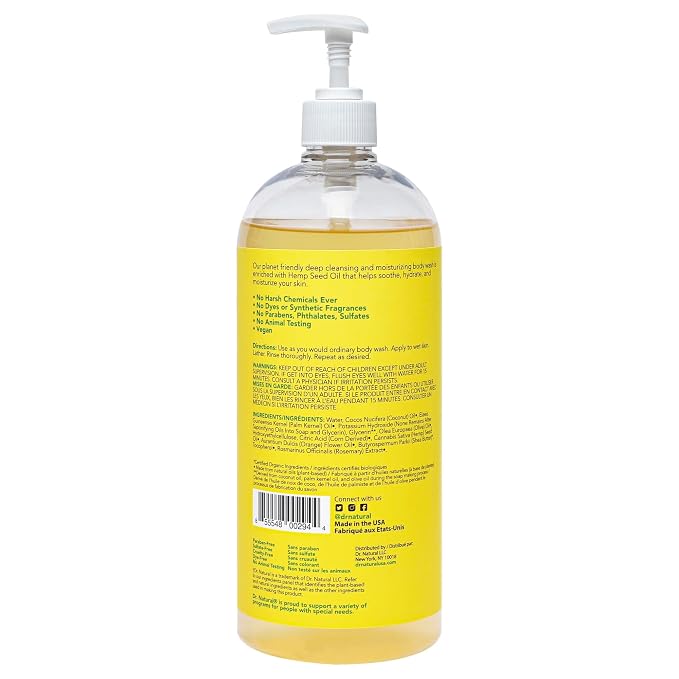 Dr. Natural Hemp Body Wash - Image 8