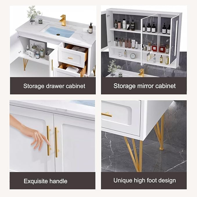 47" Bathroom Vanity - Image 4