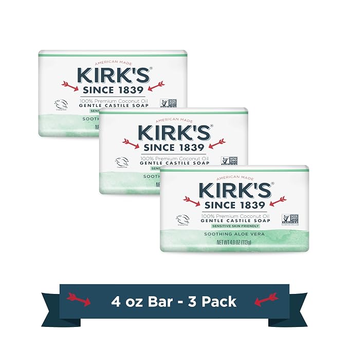 Kirk's Natural Original Coco Castile Soap by Kirks