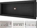 VEVOR Shower Niche Ready for Tile 16" x 50", Single Shelf Organizer, Square by VEVOR