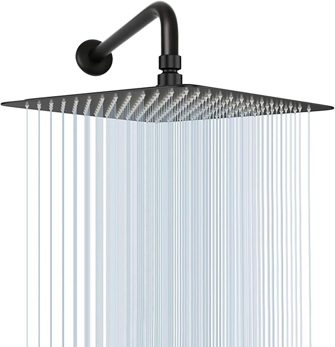 NearMoon Square Rain Shower Head by NearMoon