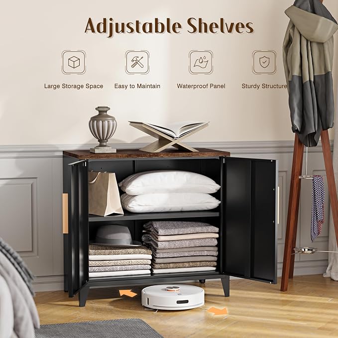 Letaya Metal Storage Cabinet - Image 3