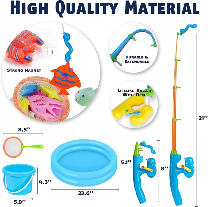 CozyBomB™ Magnetic Fishing Toys Game Set - Image 3