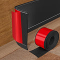 Vinyl Baseboard Molding Trim 4 Inch x 60 Feet Peel and Stick Baseboard Trim by Kikerike