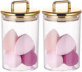 2 Pack 24 oz Medium Acrylic Storage Apothecary Jar by YUEJUM