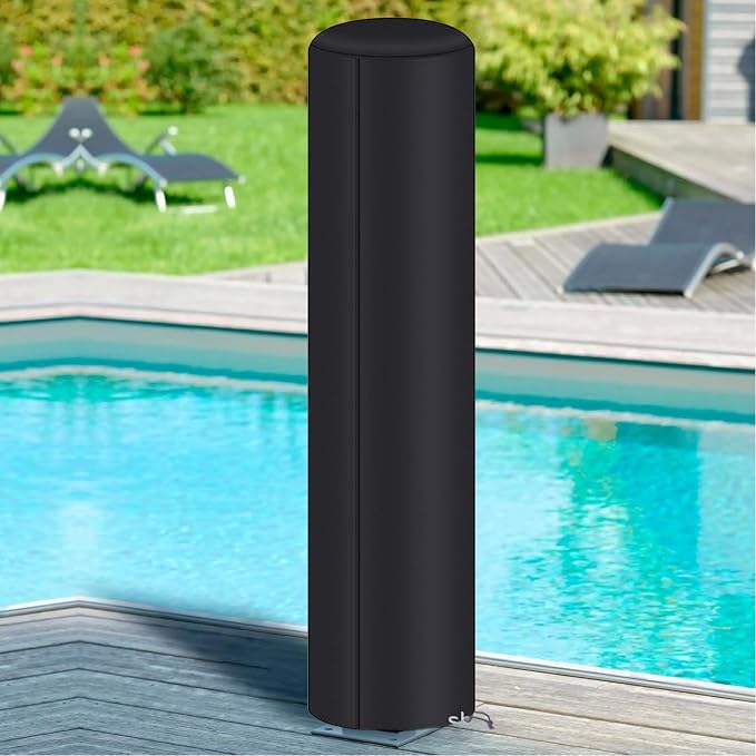 Outdoor Solar Shower, Heavy Duty Cover, 90.6x26.4 Inches Protective Cover - Image 5
