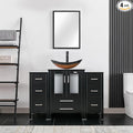 eclife 48" Modern Bathroom Vanity Sink Combo Freestanding Cabinet by eclife