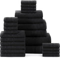 Casa Platino 100% Cotton Bathroom Towels Set by CasaPlatino