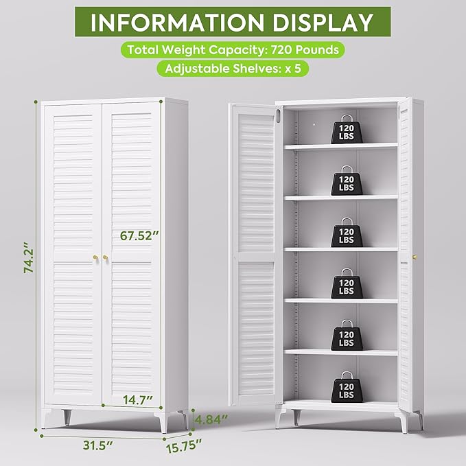 Floor Bathroom Storage Cabinet - Image 3
