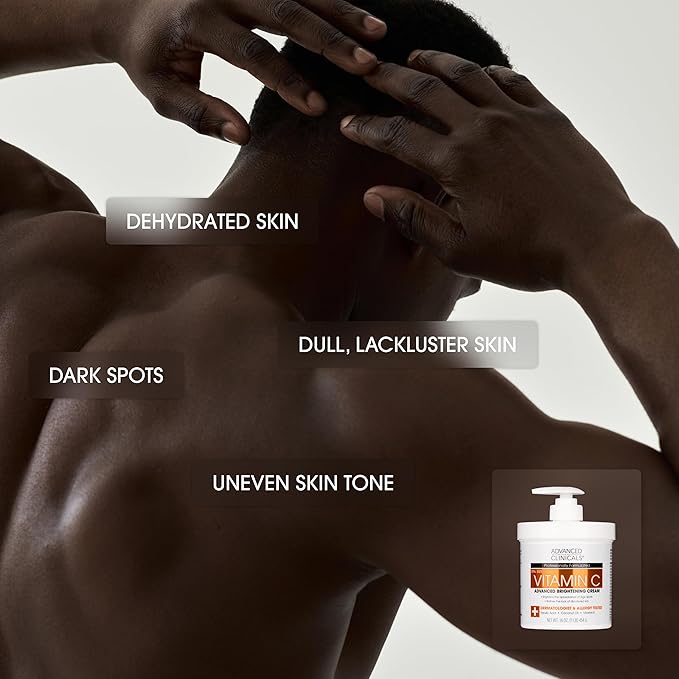 Advanced Clinicals Vitamin C Cream Visibly Brightening Body Lotion | Vitamin C - Image 6