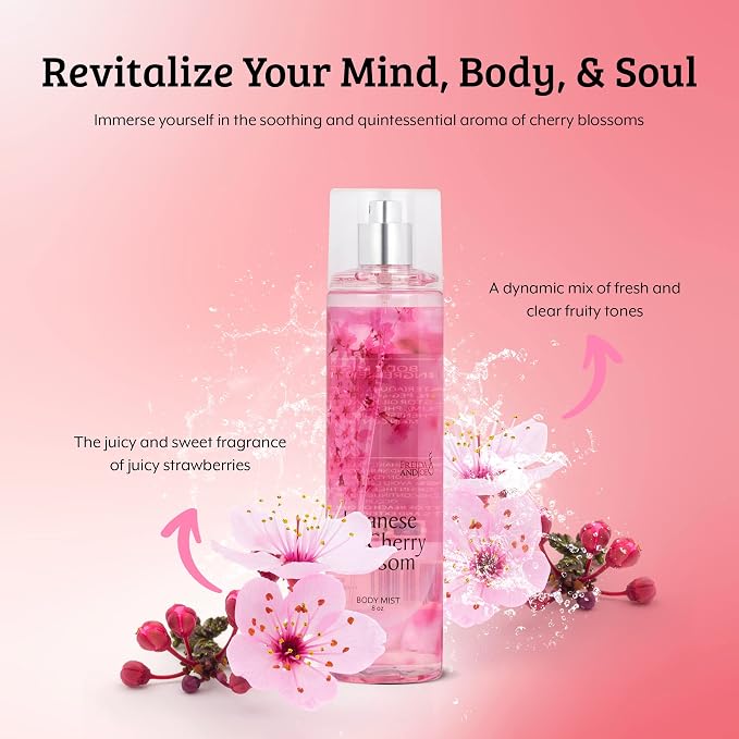 Freida & Joe Japanese Cherry Blossom Body Mist: A Luxurious 8 oz Gift - Image 6