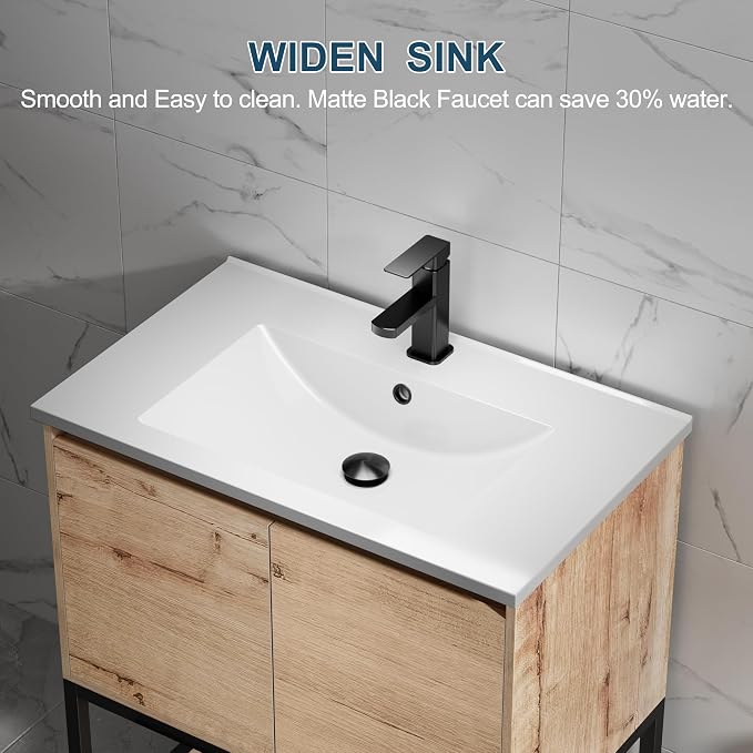 LUCKWIND 30" Bathroom Vanity - Image 4
