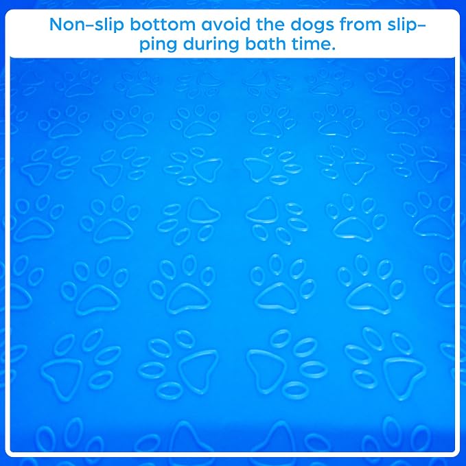 SHELANDY 45" Pet Grooming Bathtub Dog Wash Station | Heavy Duty Bathing Tub - Image 9