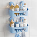 TAILI Shower Caddy Suction Cup 2 Pack, Heavy Duty Bathroom Organizer, Removable by TAILI