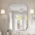 Silver Wall Mirror-Beveled Edge Frameless Mirror by GOAND