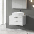 eclife 30" Floating Bathroom Vanities by eclife