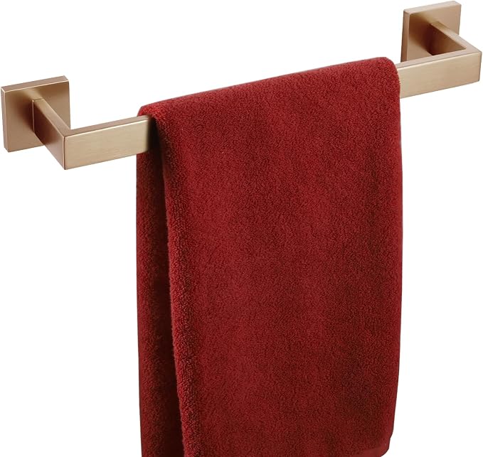KOKOSIRI 16-Inch Towel Bar for Bathroom Wall Kitchen Towels Holder Wall Mount by KOKOSIRI
