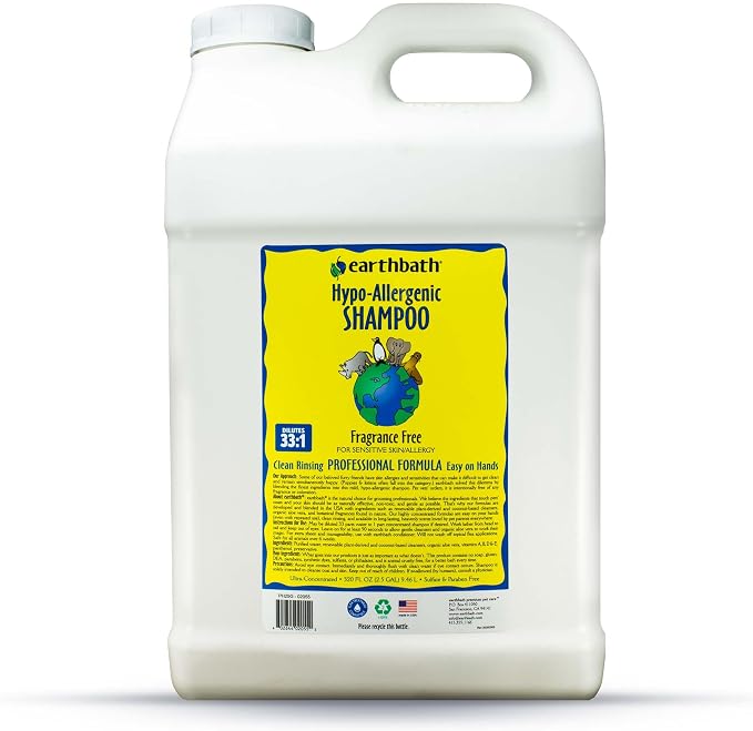 earthbath Hypoallergenic Dog Shampoo- Gentle Pet Shampoo by earthbath