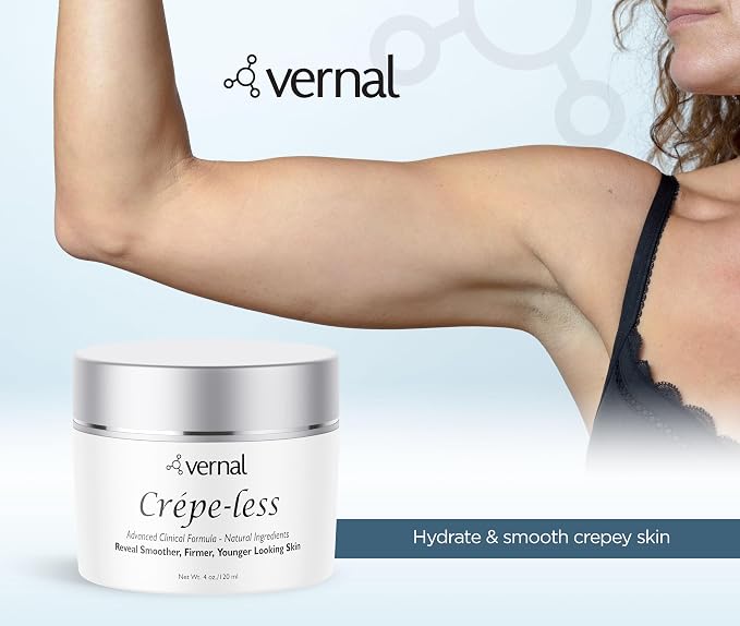 Vernal Crepe-less crepey skin firming cream to reduce crepey arms, neck & - Image 7