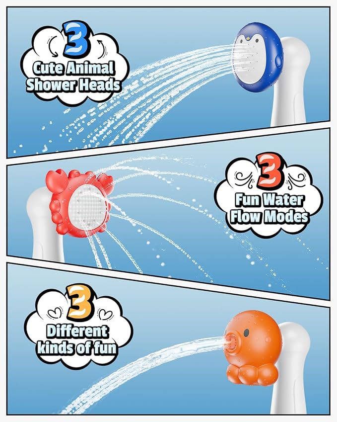 HEMRLY Baby Bath Toys, LED Water Temperature Display, Bath Toys - Image 3