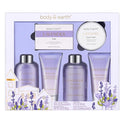Spa Gifts for Women, Lavender Gift Set, Body & Earth 6 Pcs Bath Gift Sets by BODYEARTH