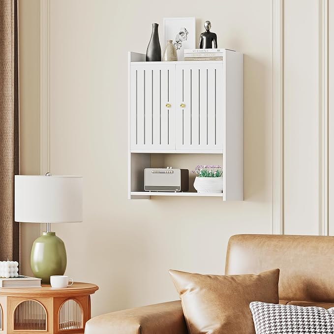Wall Bathroom Storage Cabinet, 4-Tier Medicine Cabinet - Image 4