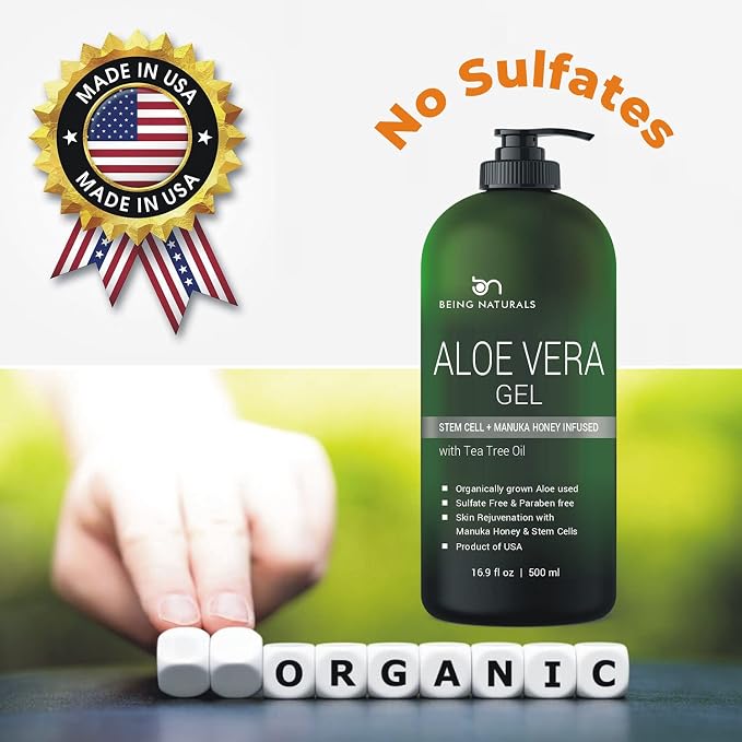Aloe vera Gel - from 100% Pure Organic Aloe Infused - Image 7