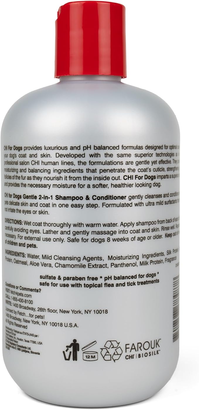 CHI for Dogs Gentle 2-in-1 Shampoo and Conditioner - Image 3