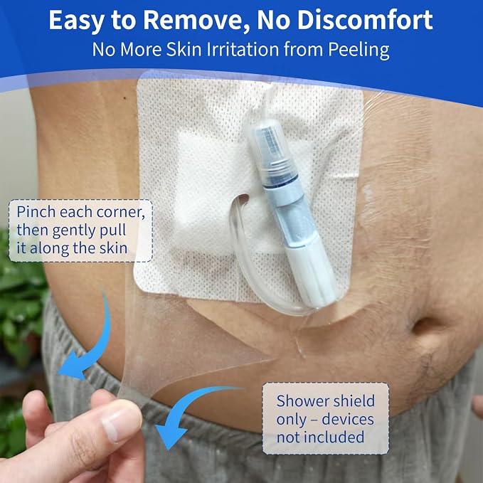 50 Pcs Waterproof Dialysis Port Shower Cover Shields, Tattoo Cover PD Catheter - Image 4
