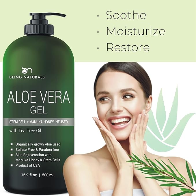 Aloe vera Gel - from 100% Pure Organic Aloe Infused - Image 5