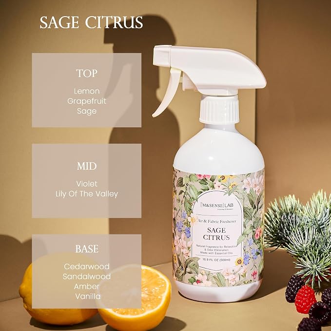 ‌M&SENSE Air & Fabric & Pet Odor Eliminator Spray - Image 2