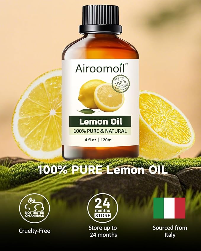 Pure Lemon Essential Oil, 100% Natural Lemon Essential Oil, Premium Grade - Image 5