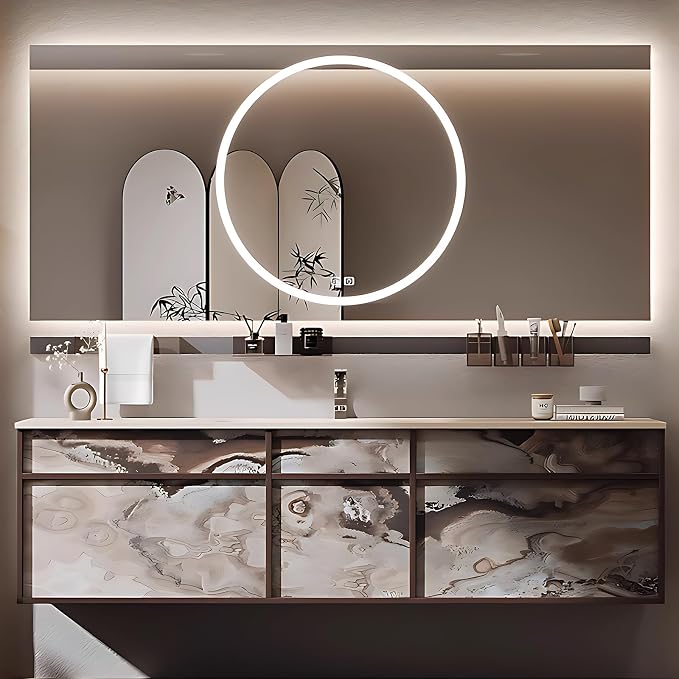 60IN Modern Bathroom Vanity by TIZAZOFashionHome
