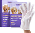 HICC PET Cleaning Deodorizing Glove Wipes by HICCPET