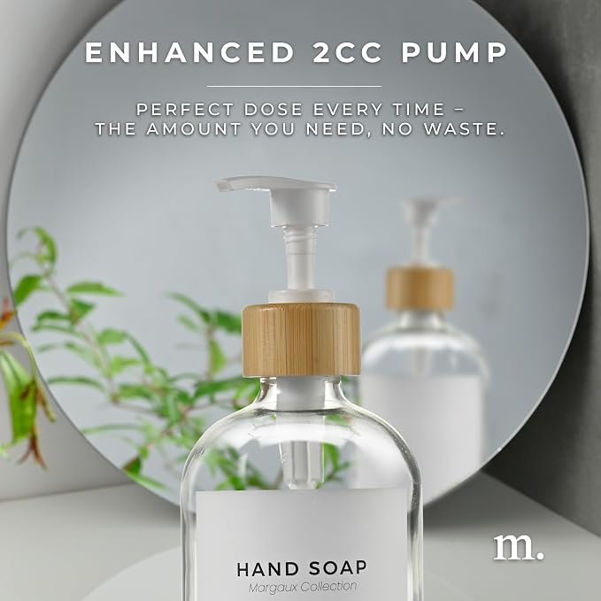 MaisoNovo Glass Hand Soap Dispenser | Dish Soap Dispenser - Image 5