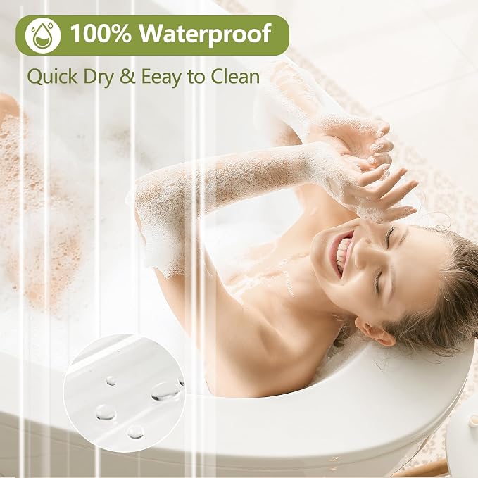 Waterproof Clear Shower Curtain Liner - Image 5