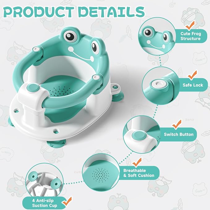 Baby Bath Seat for Babies 6 Months & Up - Image 5