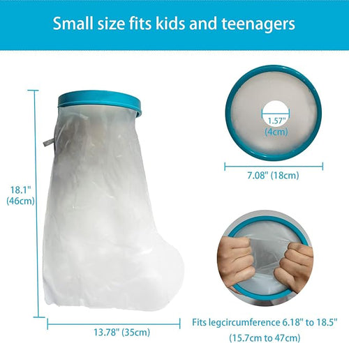 100% Waterproof Kid Leg Cast Cover - Image 2