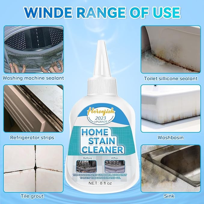 Home Remover Gel, 8 Fl Oz Household Washing Machine Cleaner - Image 3