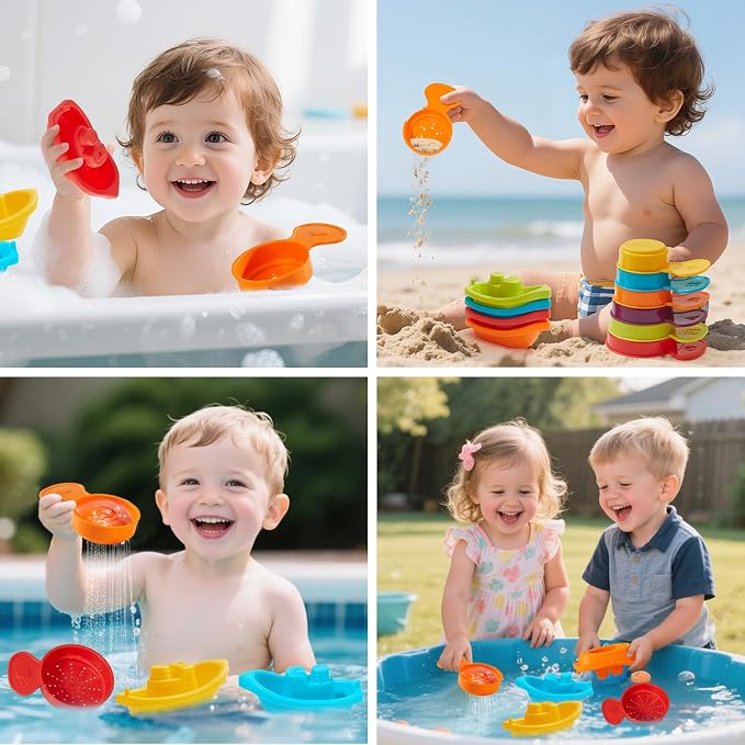 Baby Bath Toys for Toddlers, Water Table & Pool Toys for Babies and Toddlers - Image 7